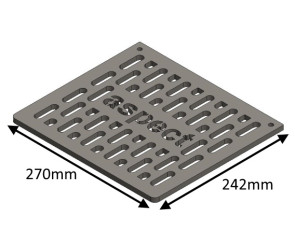 ECIR04DD078 Parkray Grate | Aspect 4 DSDD